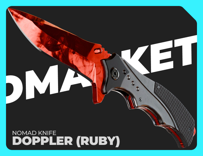 Nomad Knife Doppler (Ruby)